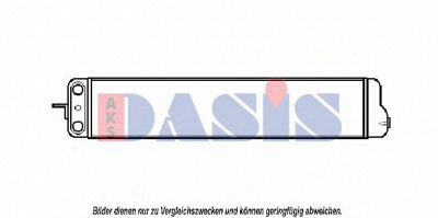 AKS DASIS 056210n -  масляный радиатор, двигательное масло